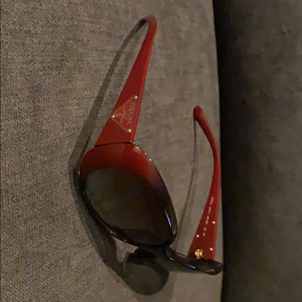 Prada 57mm Polarized Sunglasses (Authentic) - Picture 4 of 7